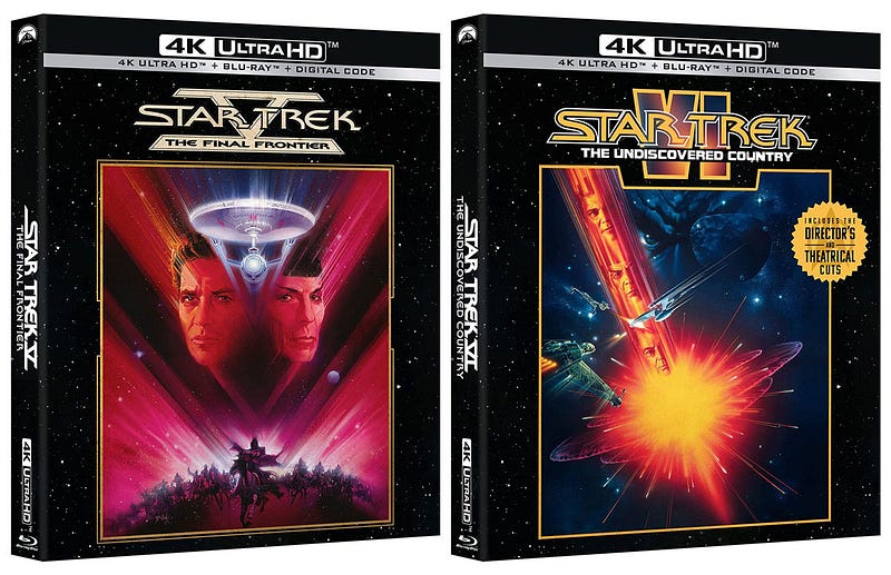 Star Trek 5 The Final Frontier in 4K Ultra HD Blu-ray at HD MOVIE